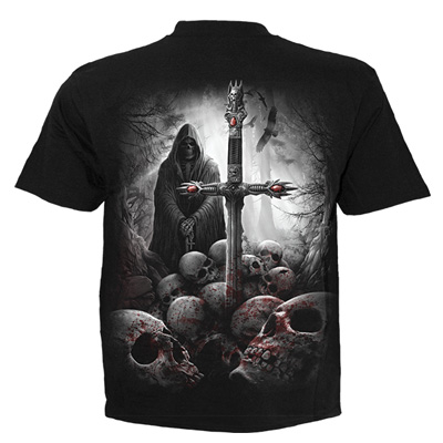 Spiral - SOUL SEARCHER Mens T-shirt - Black